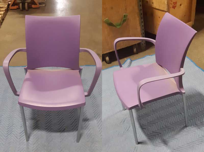 Used Kusch Purple Guest Chair