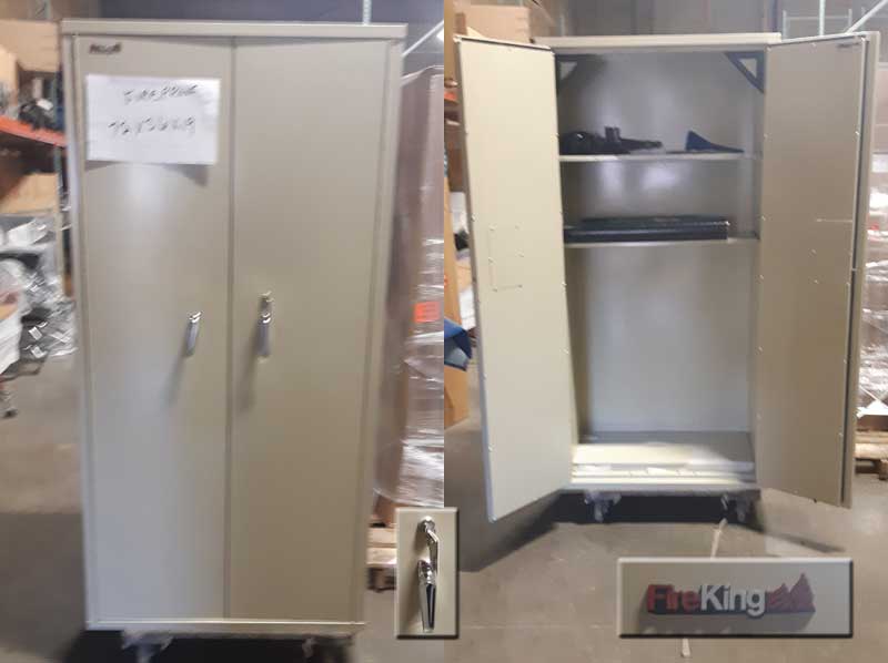 Used Fire Proof Storage Cabinet